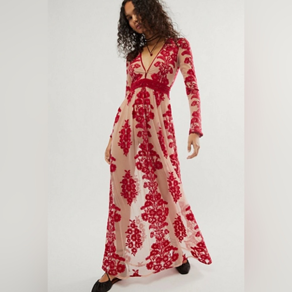 For Love & Lemons Temecula Maxi Dress